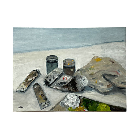 Paint Tubes and Rags