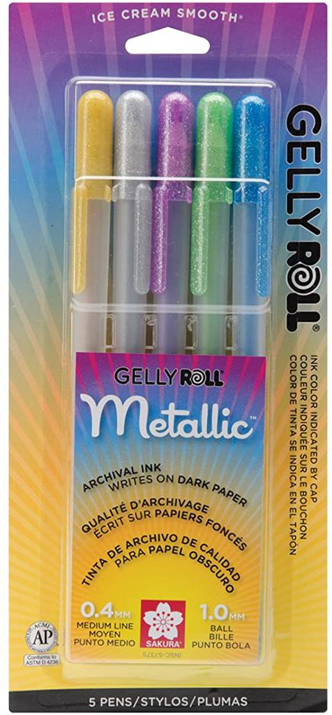 Pen - Gelly Roll Metallic Hot Set/5