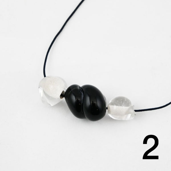 Molten Glass Necklaces