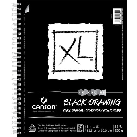 Sketchbook - XL Black 9x12