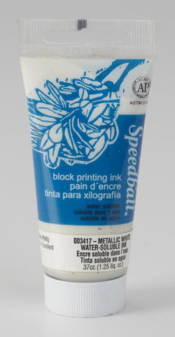 Block Ink 37ml- Metallic White