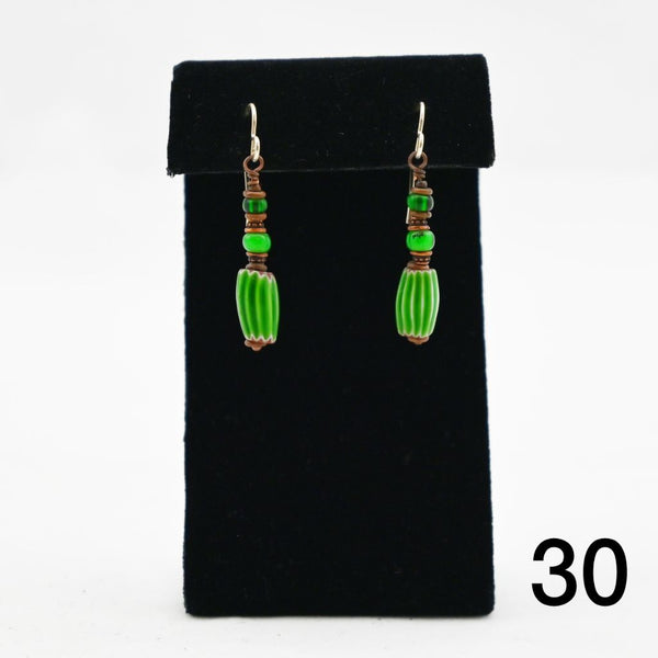 Trade Bead Earrings