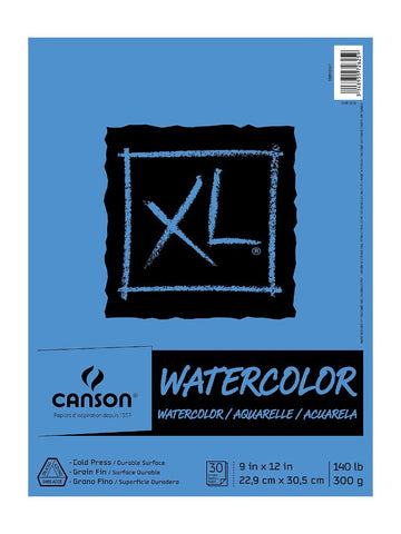 Pad - XL Watercolour 9x12