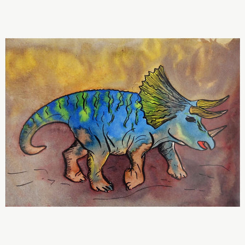 Card - Triceratops