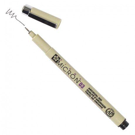 Pen - Micron black .03