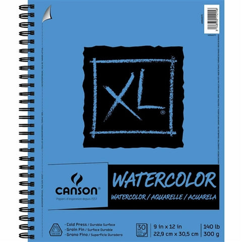 Sketchbook - XL Watercolor 9x12