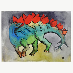 Card - Stegosaurus