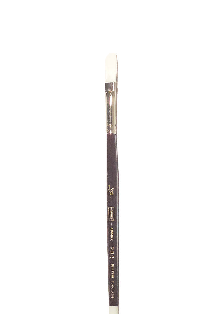 Brush - White  Taklon 980-1/4