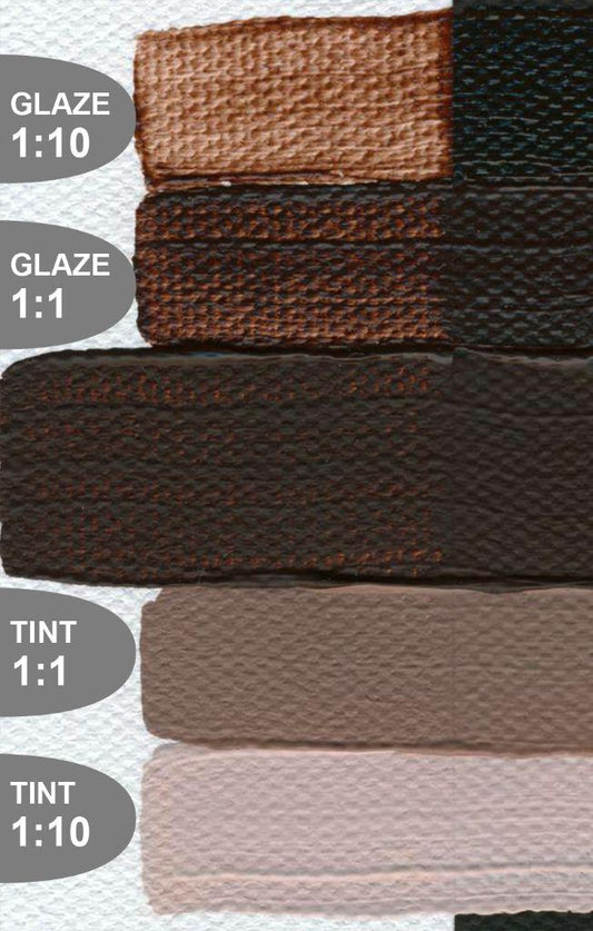 Acryl - Burnt Umber GOLDEN