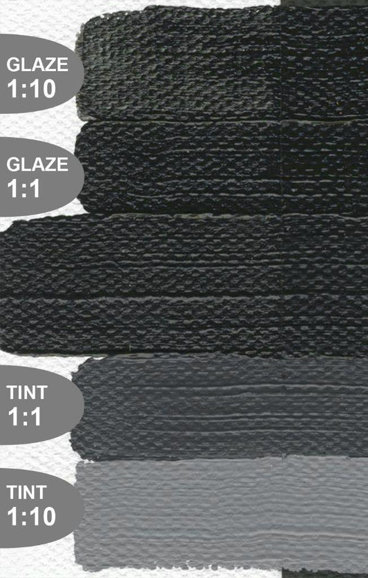 Acryl - Carbon Black GOLDEN