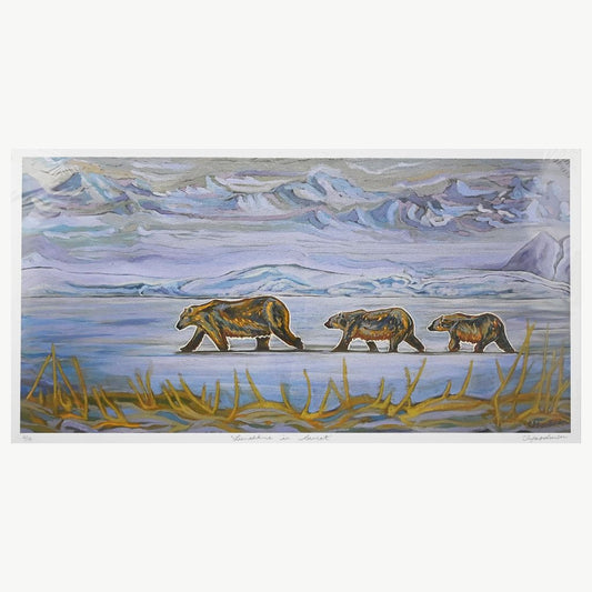 Print - Lunchtime in Arviat