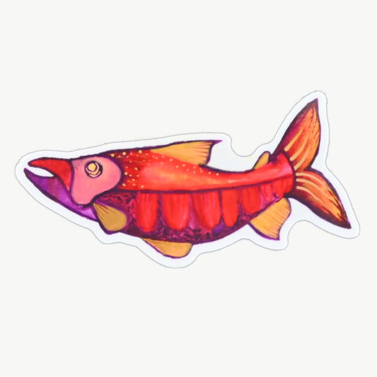Sticker - Salmon