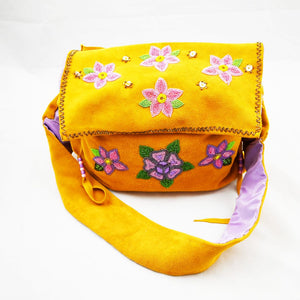 Floral Beaded Bag
