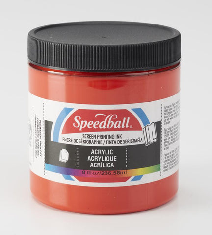 Screen Print Ink (Paper) - Fire Red