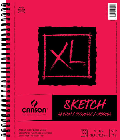 Sketchbook - Canson XL Sketch 9x12
