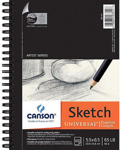 Sketchbook - Canson Universal Sketch 5x8