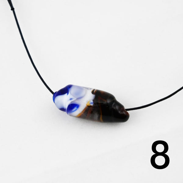 Molten Glass Necklaces