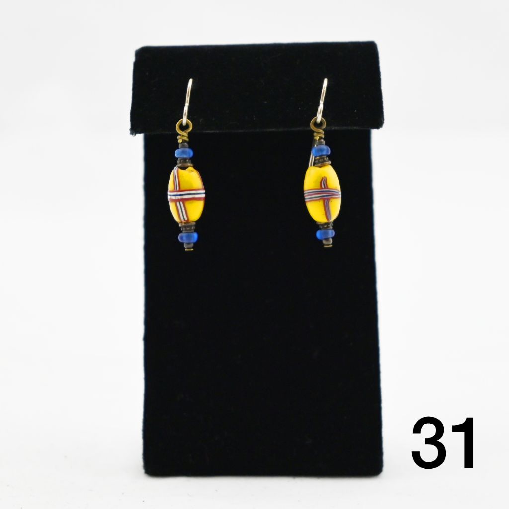 Trade Bead Earrings