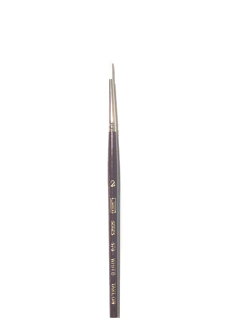 Brush -White Taklon 970-2