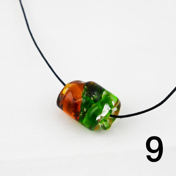 Molten Glass Necklaces