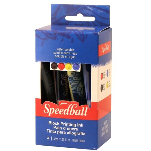 Block Ink - Set/4 (Fabric) 37ml